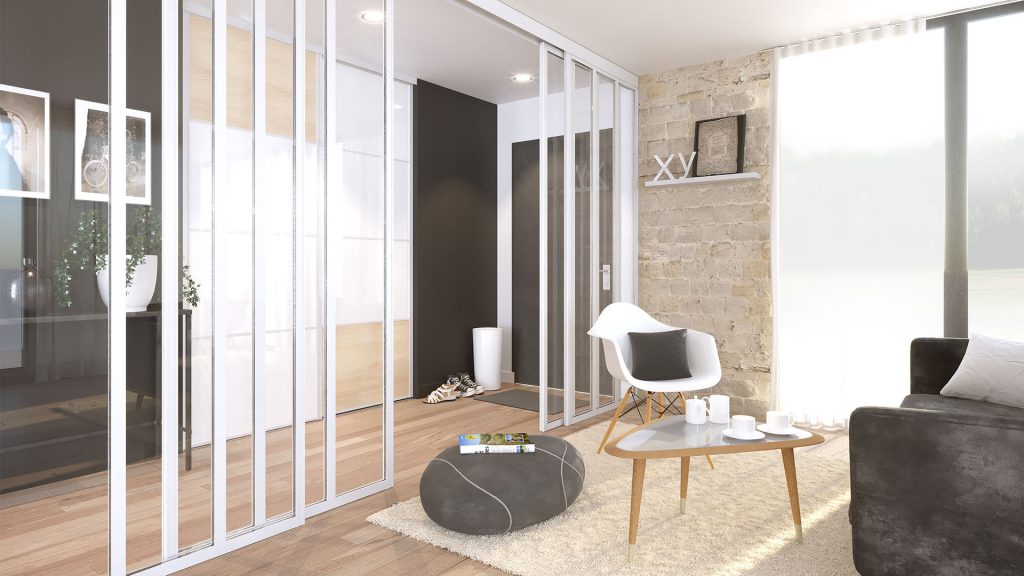 Photo de l'entrée dans une maison