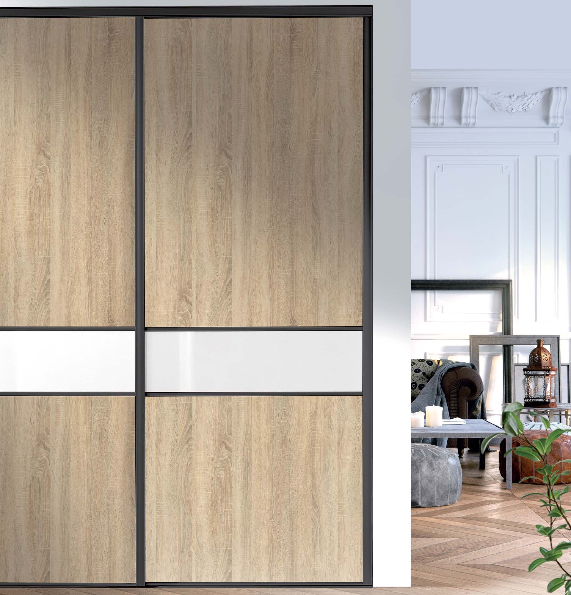 Les portes de placard coulissantes