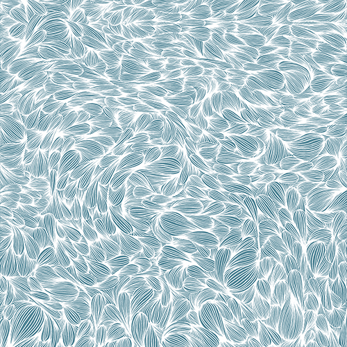 Filaments Blanc Bleu paon