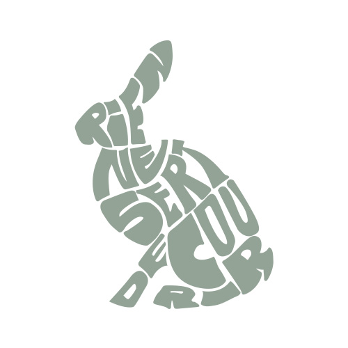 Caligramme Vert olive