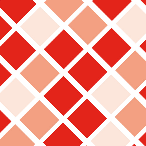 Damier Rouge pivoine