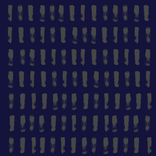 Empreintes Bleu sombre