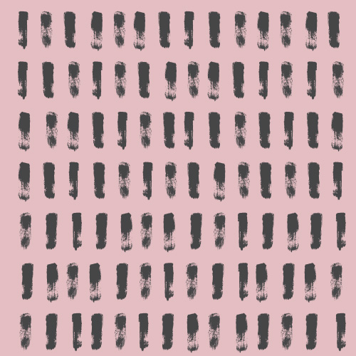 Empreintes Rose pastel