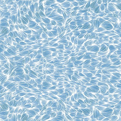 Filaments Blanc Bleu ciel