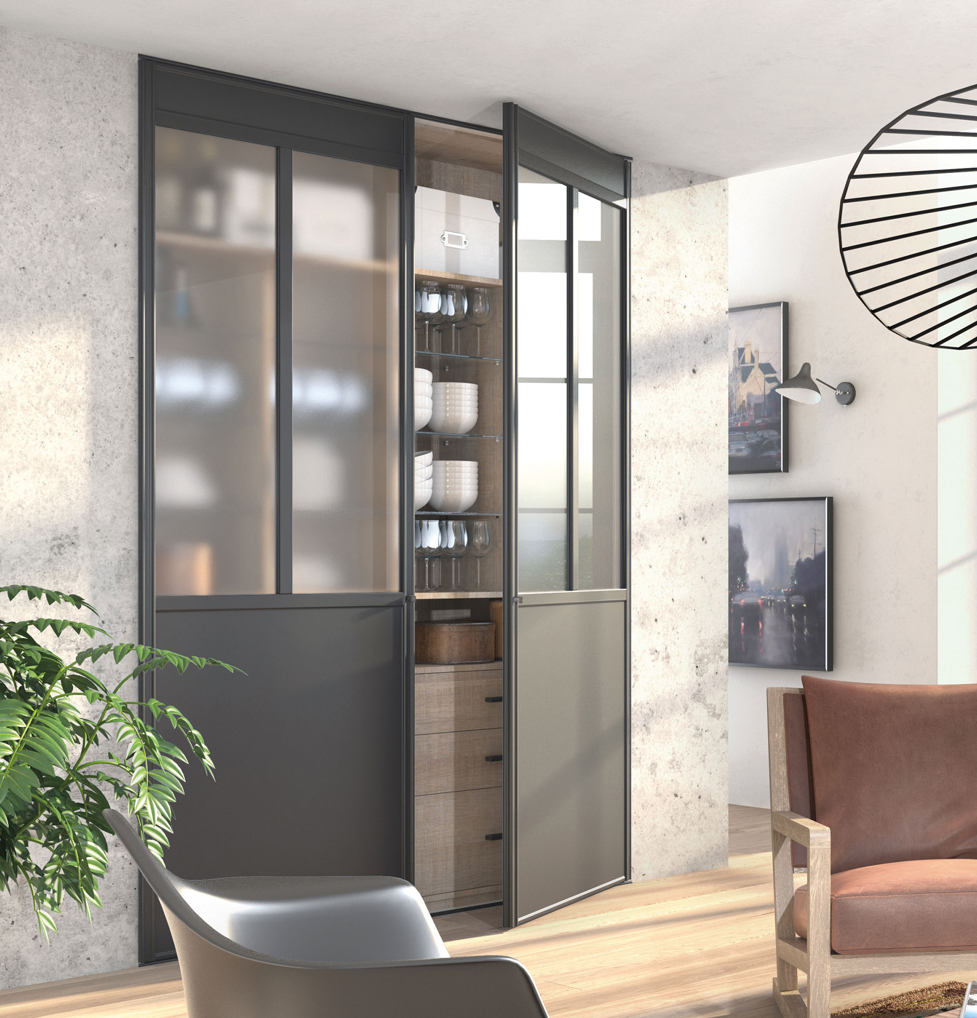 Les portes de placard pivotantes – Image 6